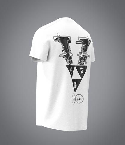 T-shirt blanc VRUNK X 667