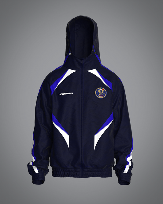 VRUNK X UNKNOWN - TRACK TOP BLUE