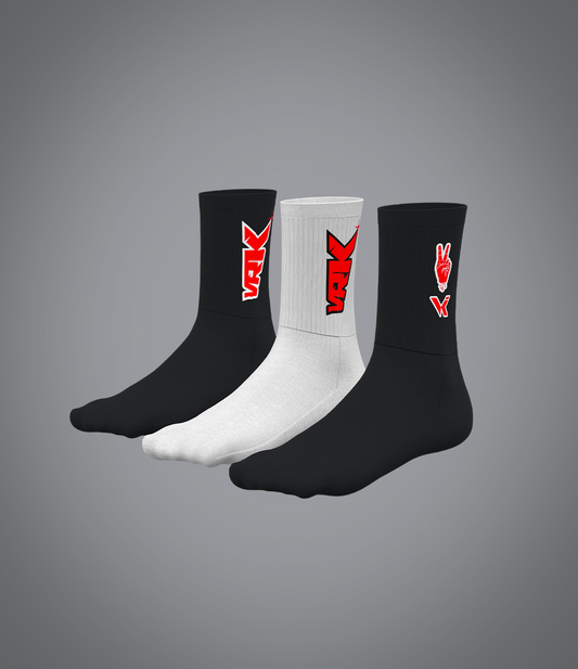 Pack chaussettes Fingers Rouge