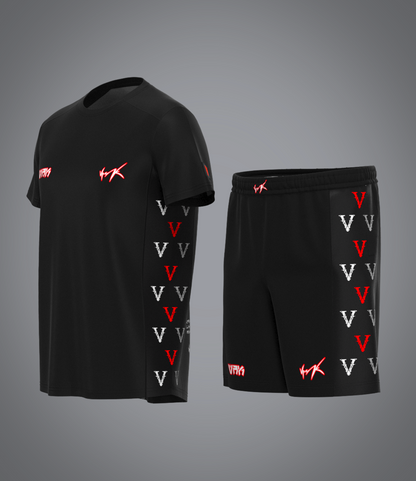 Ensemble Red Scarface Noir